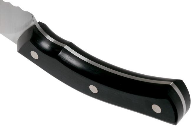 Image for Due Cigni Arne Line bread knife 23 cm, black