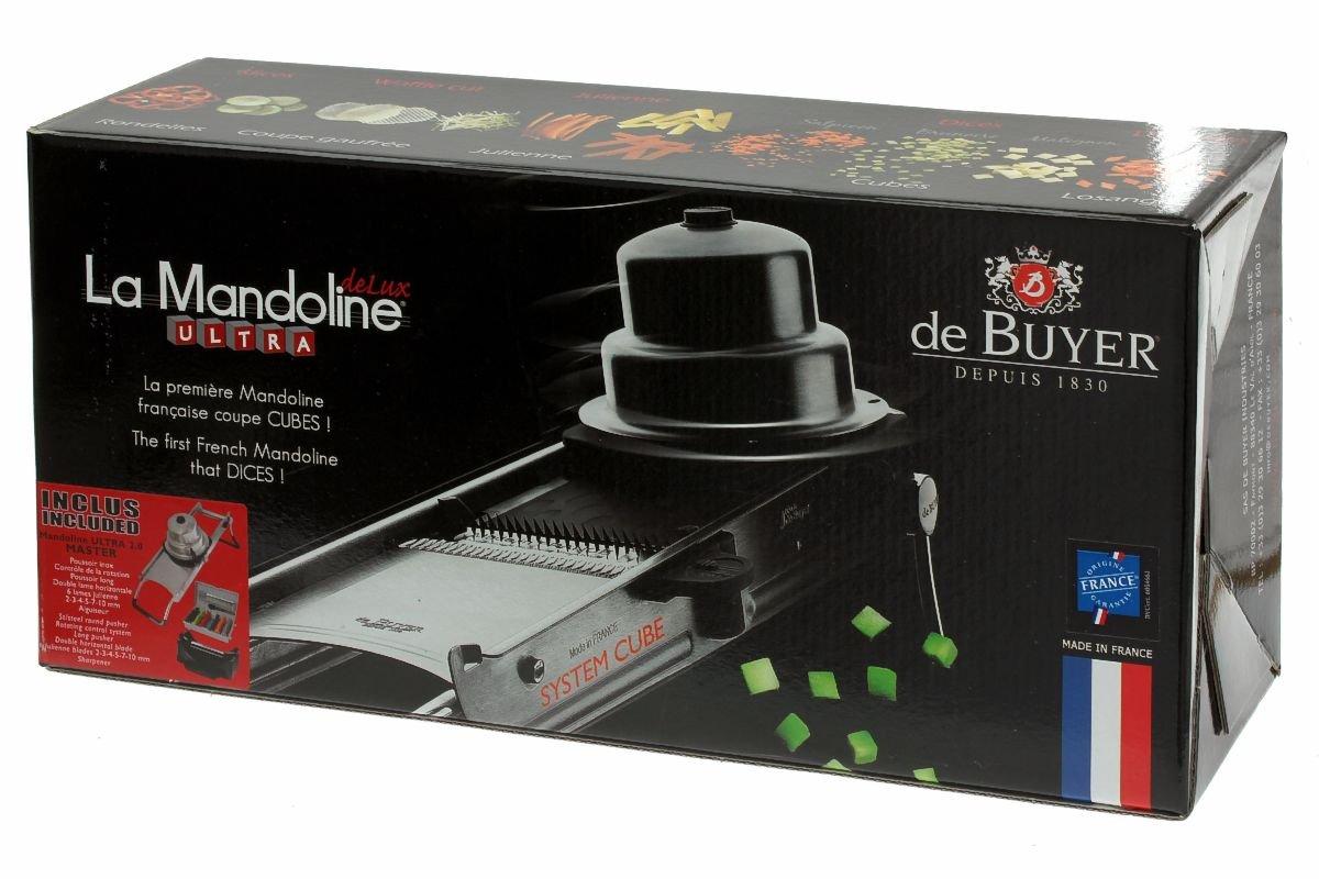 De Buyer Lama A Doppio Pettine Per Mandolina Swing – Taglio Julienne 4 E 10 Mm – Accessorio Acciaio Inox