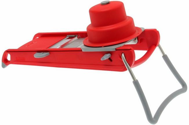 Mandoline slicer SWING PLUS, red, de Buyer 