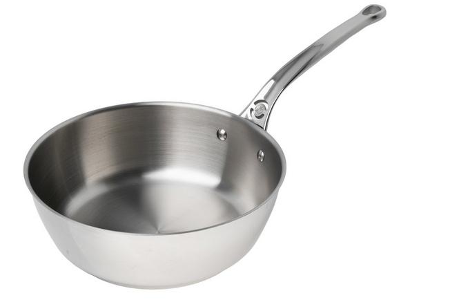 Afbeelding voor de Buyer Milady 3411.24 roestvaststalen sauteerpan, 24 cm