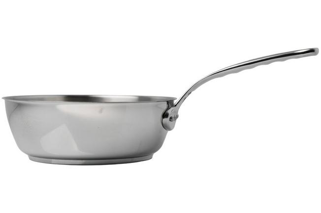 Afbeelding voor de Buyer Milady 3411.24 roestvaststalen sauteerpan, 24 cm
