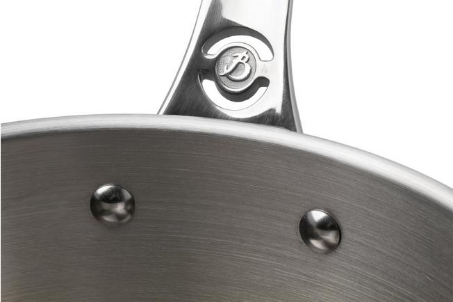 Afbeelding voor de Buyer Milady 3411.24 roestvaststalen sauteerpan, 24 cm