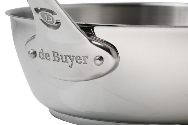 Afbeelding voor de Buyer Milady 3411.24 roestvaststalen sauteerpan, 24 cm