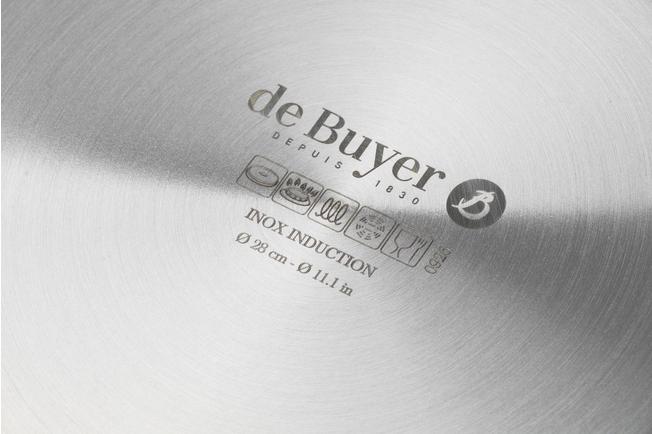 Afbeelding voor de Buyer Milady 3412.28 roestvaststalen koekenpan, 28 cm