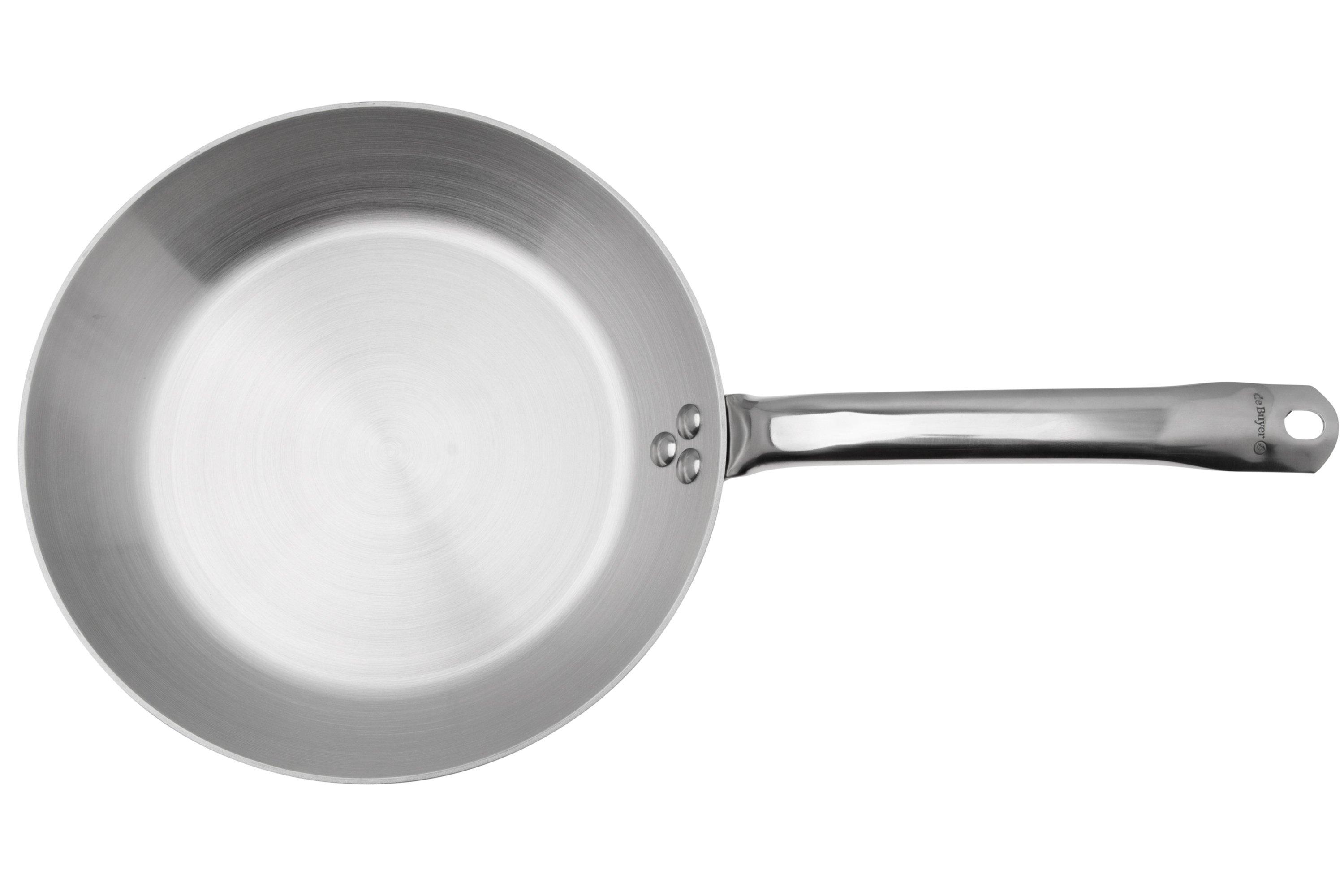 DeBuyer 5614.28 IJzeren Koekenpan - 28 Cm, Professionele Kwaliteit