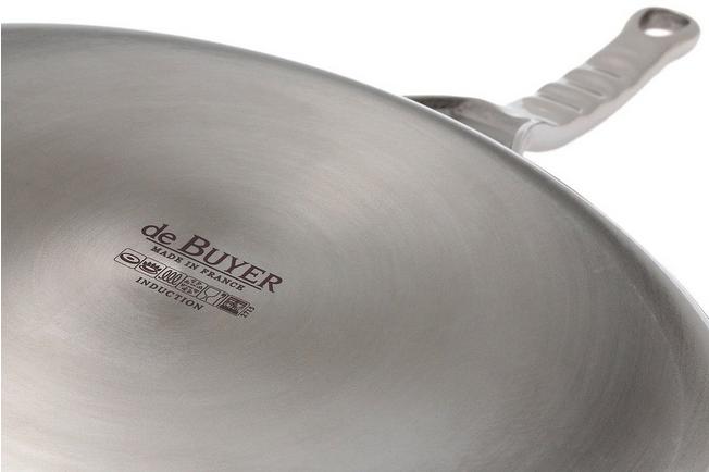 de Buyer Affinity 12 3/16 Non-Stick 5-Ply Stainless Steel Fry Pan 3718.32