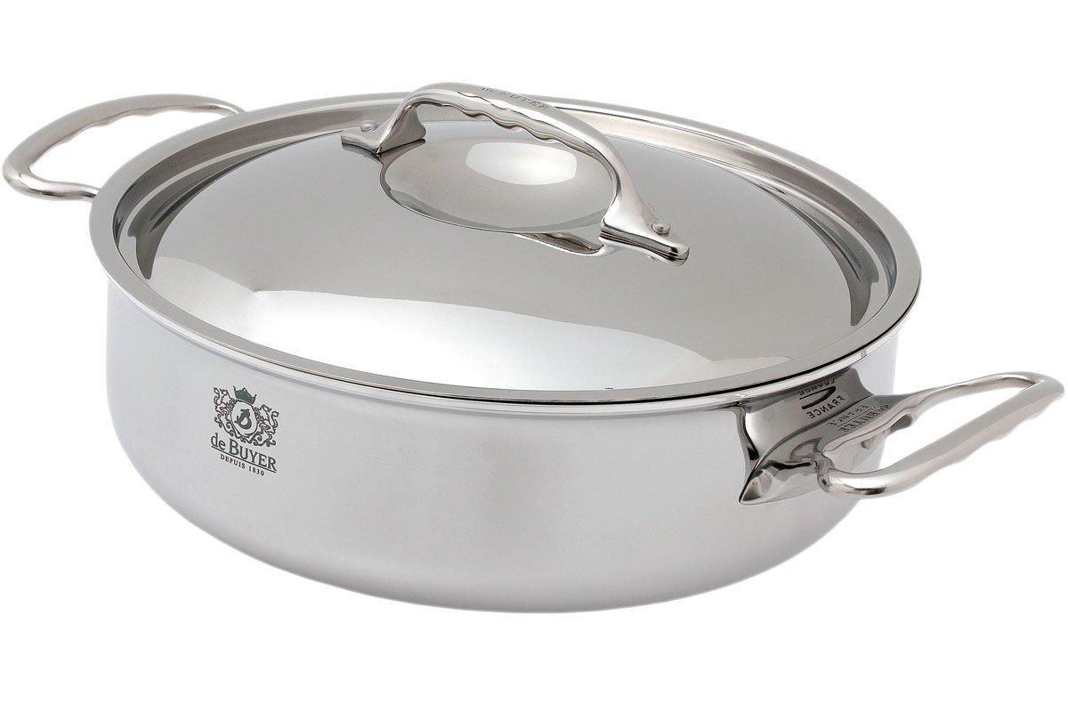 de Buyer Affinity roasting pan 2,6L, 24cm 3741.24 Advantageously