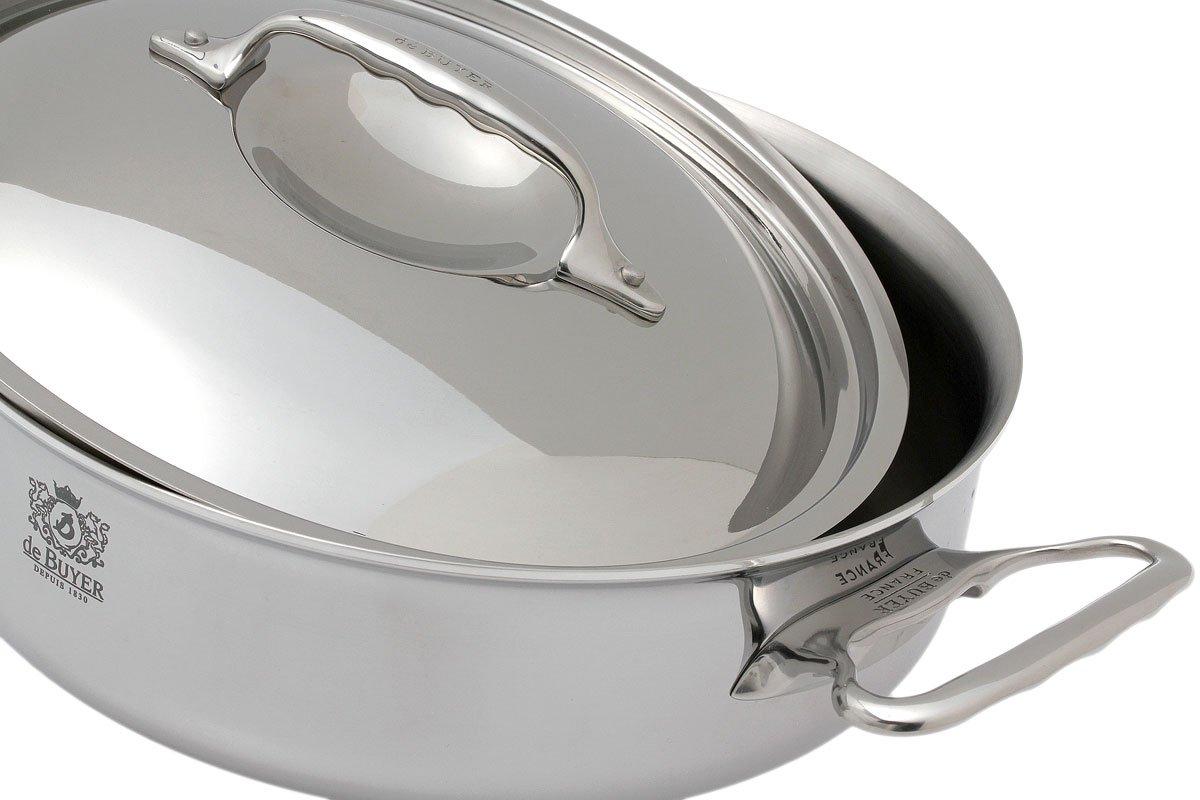 AFFINITY 5-ply Stainless Steel Roasting Pan – de Buyer