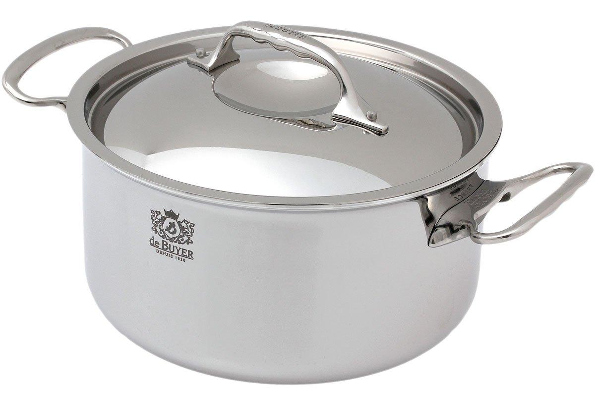 de Buyer Saucepan with Lid Affinity 20 cm