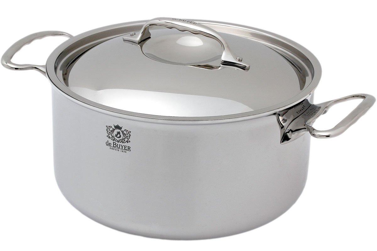 Pot AFFINITY 24 cm, with lid, de Buyer 