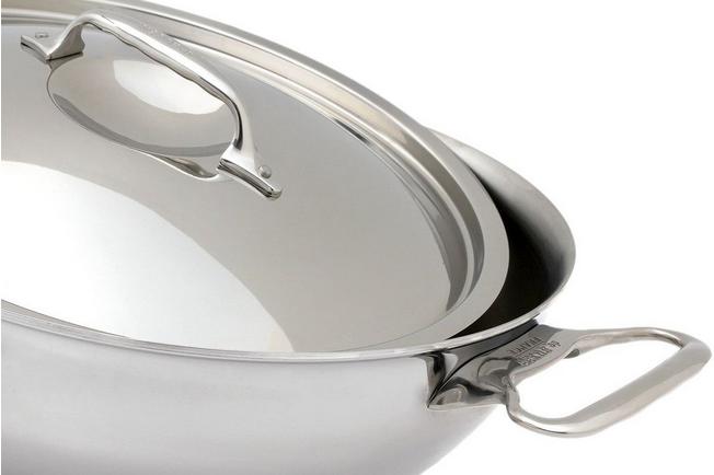 De buyer Affinity Saucepot With Lid 28 cm Silver