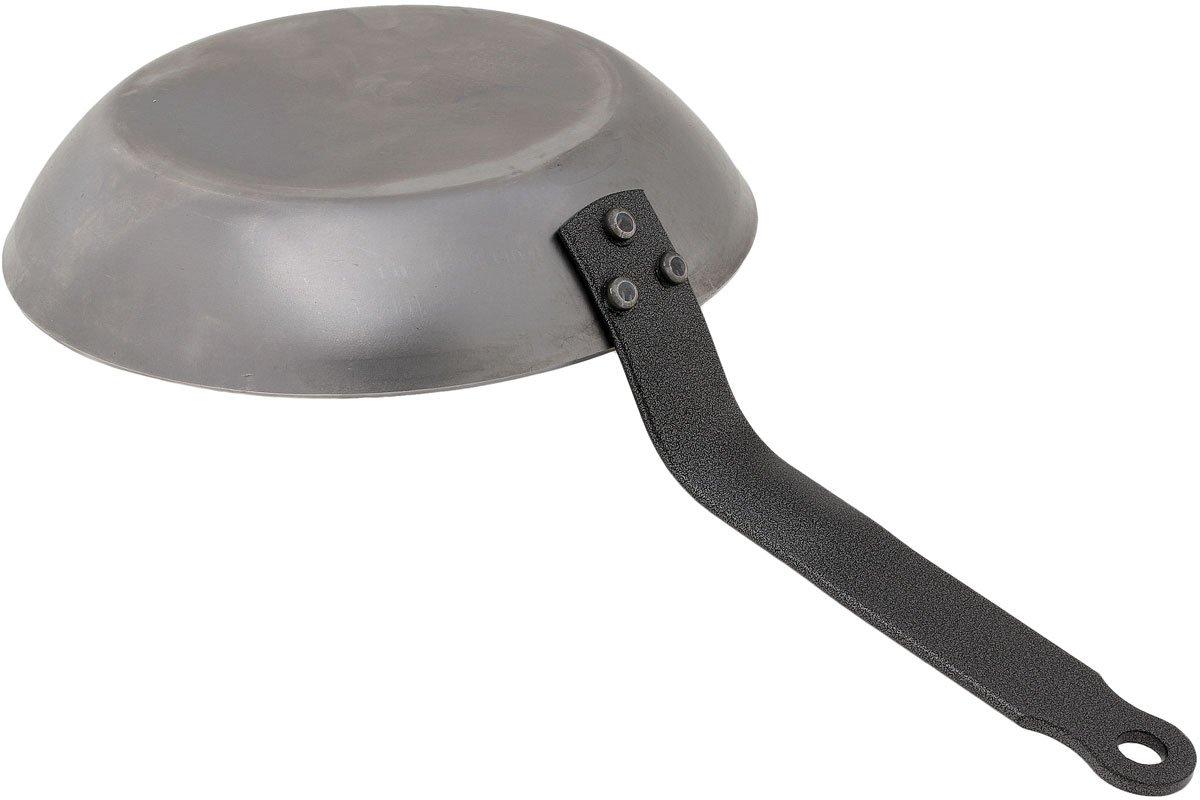 De Buyer Padella Lione Tonda 20 Cm - Manico Inox, Adatta A Tutti I Piani Cottura