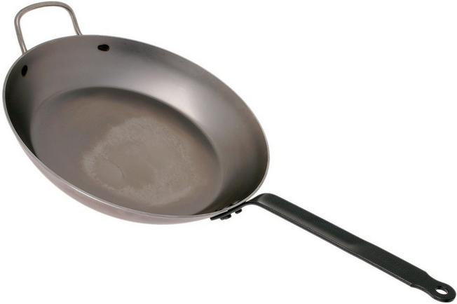 DE BUYER -5114.35 - Wok Plaque à Induction, Acier Carbone