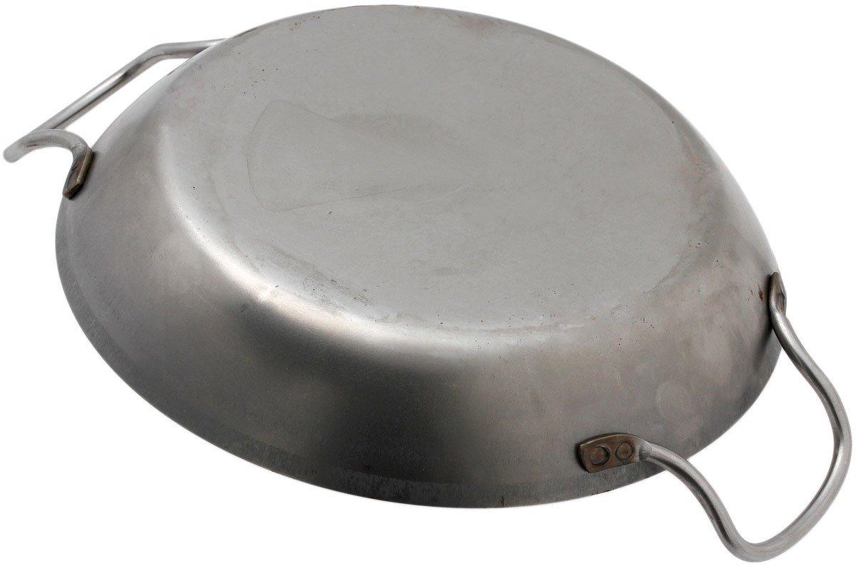 de Buyer Acier Carbone Steel Plus-pancake pan, 24cm 5120.24