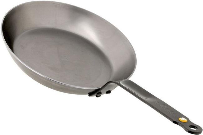 de Buyer 5610.24 Mineral B Element Round Frying Pan, 24 cm Diameter