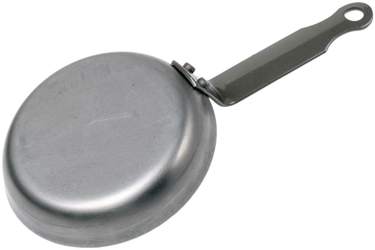 Sartén De Buyer Para Blinis - Hierro Mineral, Diámetro 12 Cm, Gama Carbone Plus, Ideal Para Crêpes Y Panqueques