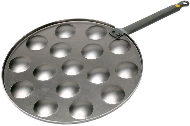 de Buyer Mineral B Element Pro Round Frying Pan, 28 cm, Silver