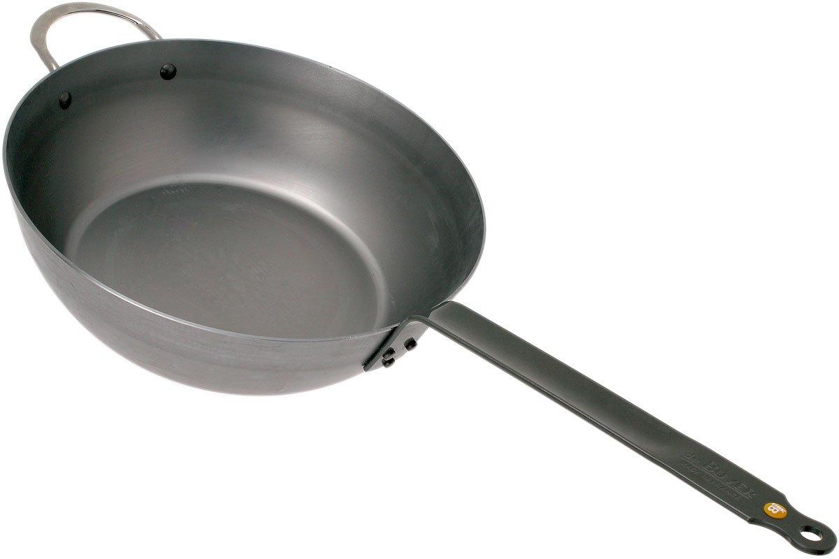 WOK ACERO CARBONO 40 CM - El Gran Chef