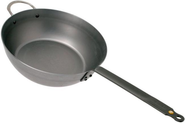 de Buyer Mineral B Element wok pan, 32cm 5614.32