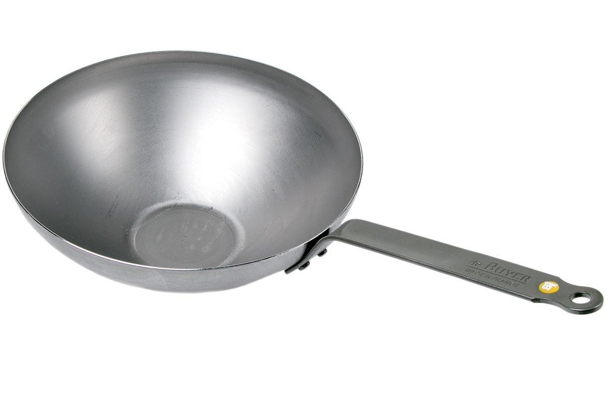 de Buyer Mineral B element wok pan 28 cm, 561828 Advantageously