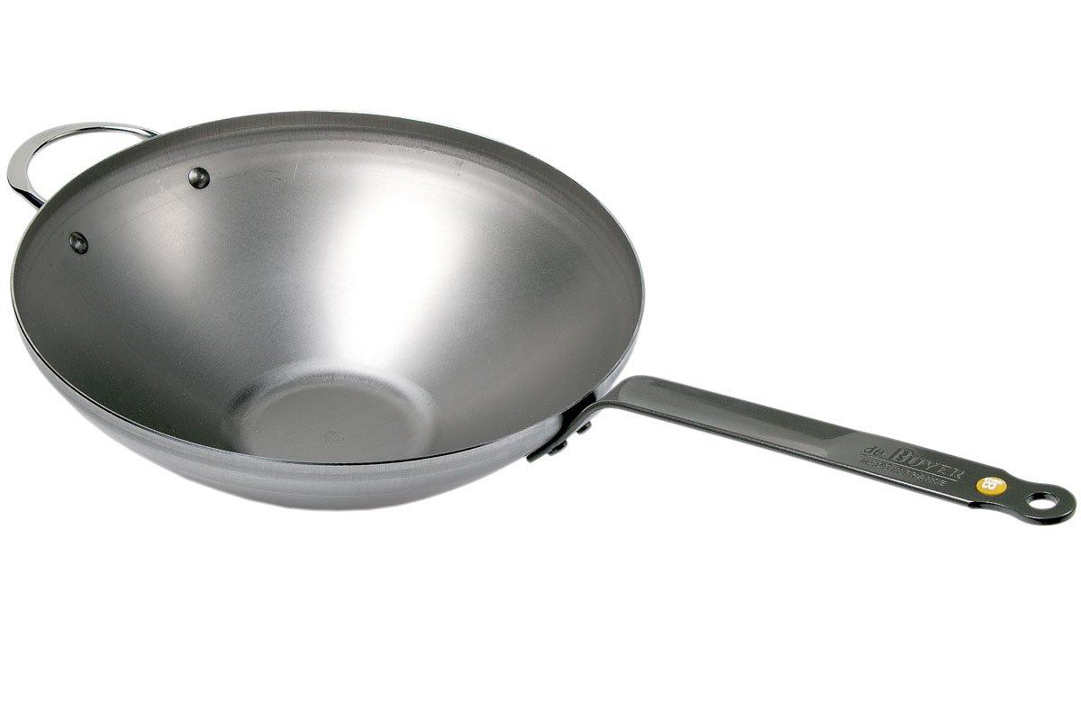 de Buyer Mineral B Element wok pan 32 cm, 5618-32