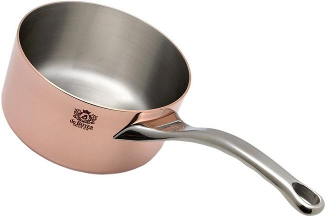 Casserole cuivre inox Ø 14 cm 7,3 cm 1,2 L Prima Matera De Buyer - 323236