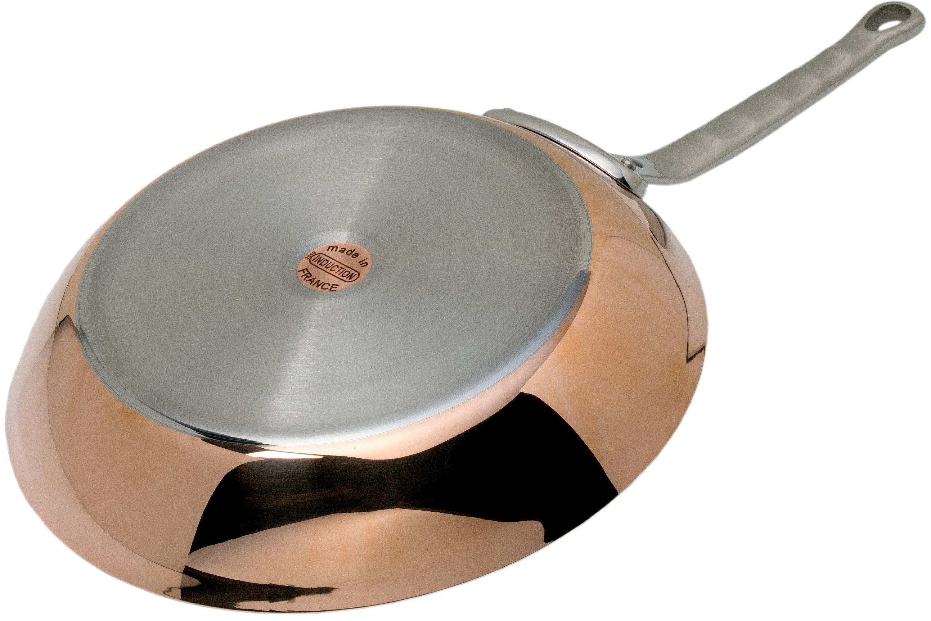 JUEGO DE 3 SARTENES 2 TAPAS COLOR COBRE COPPER PAN APTO PARA HORNO MANGO  ACERO