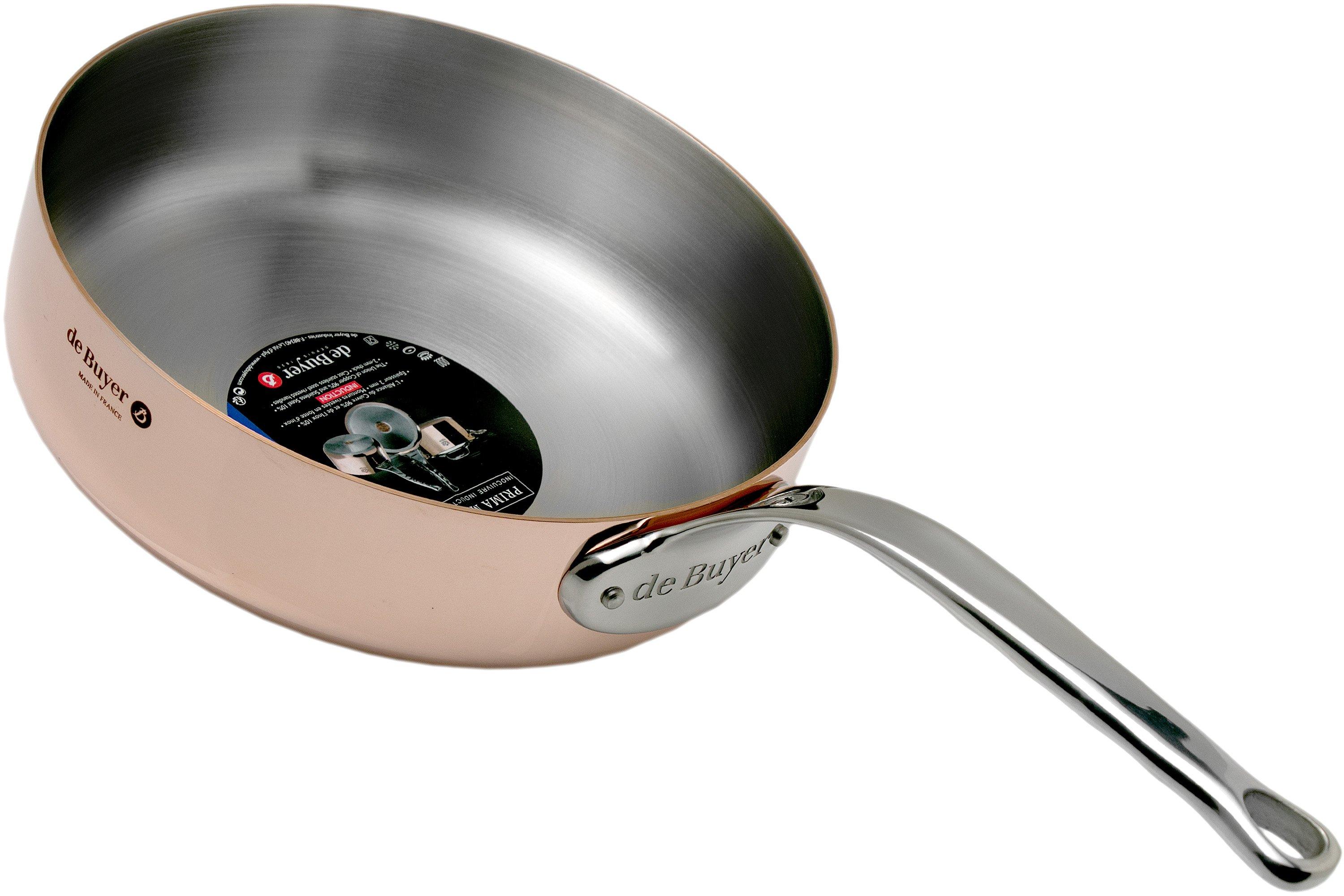 Shop De Buyer Inocuivre Copper Frying Pan with Stainless Steel Handle 28cm  De Buyer and Save Big! Shop the best products at great prices and excellent  service