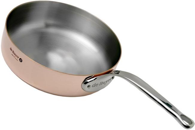 de Buyer Prima Matera padella sauté in rame 24 cm DEB6230.24