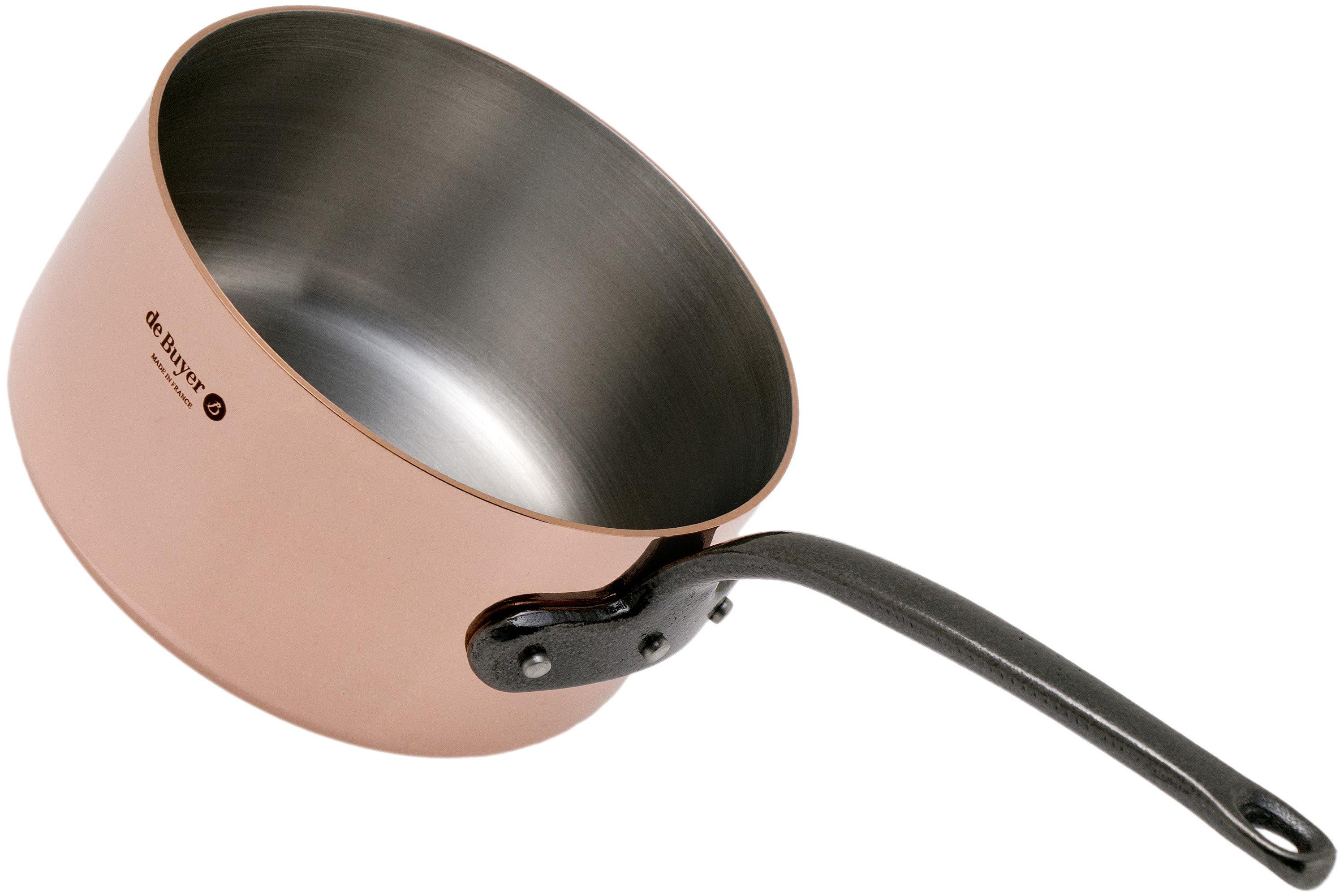 De Buyer Kupferkasserolle PRIMA MATERA – 24 Cm, Für Induktion & Alle Herde
