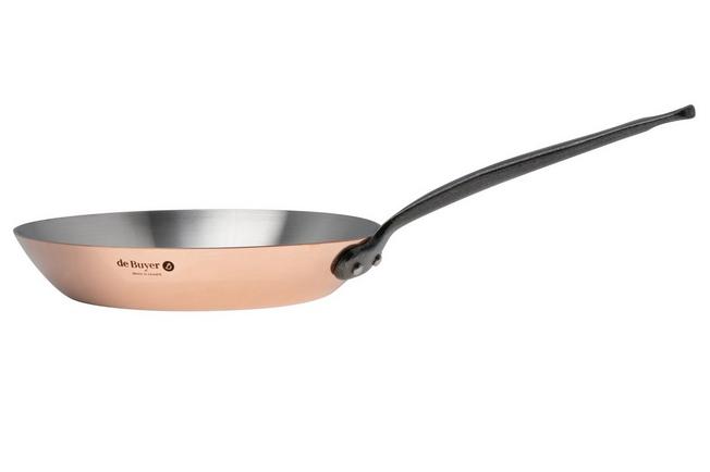 Prima Matera. Casserole en cuivre induction de 14 à 24 cm - De Buyer