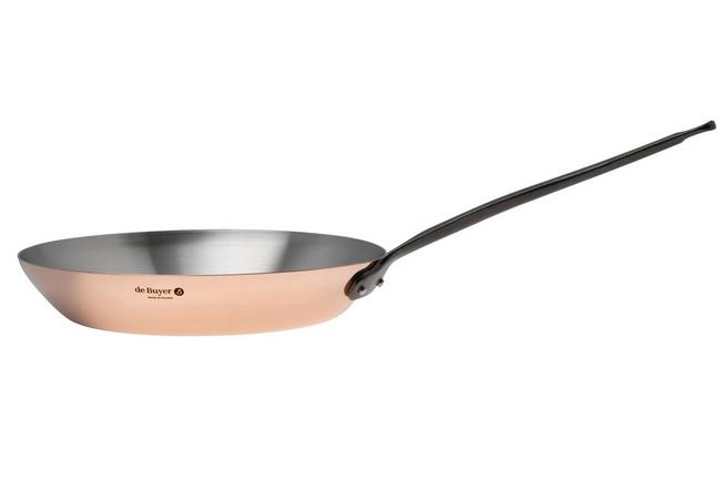 DE BUYER -5114.35 - Wok Plaque à Induction, Acier Carbone