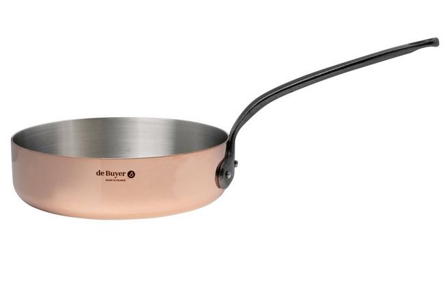 De Buyer Prima Matera Pentolino Rame/Inox 24cm Conico per