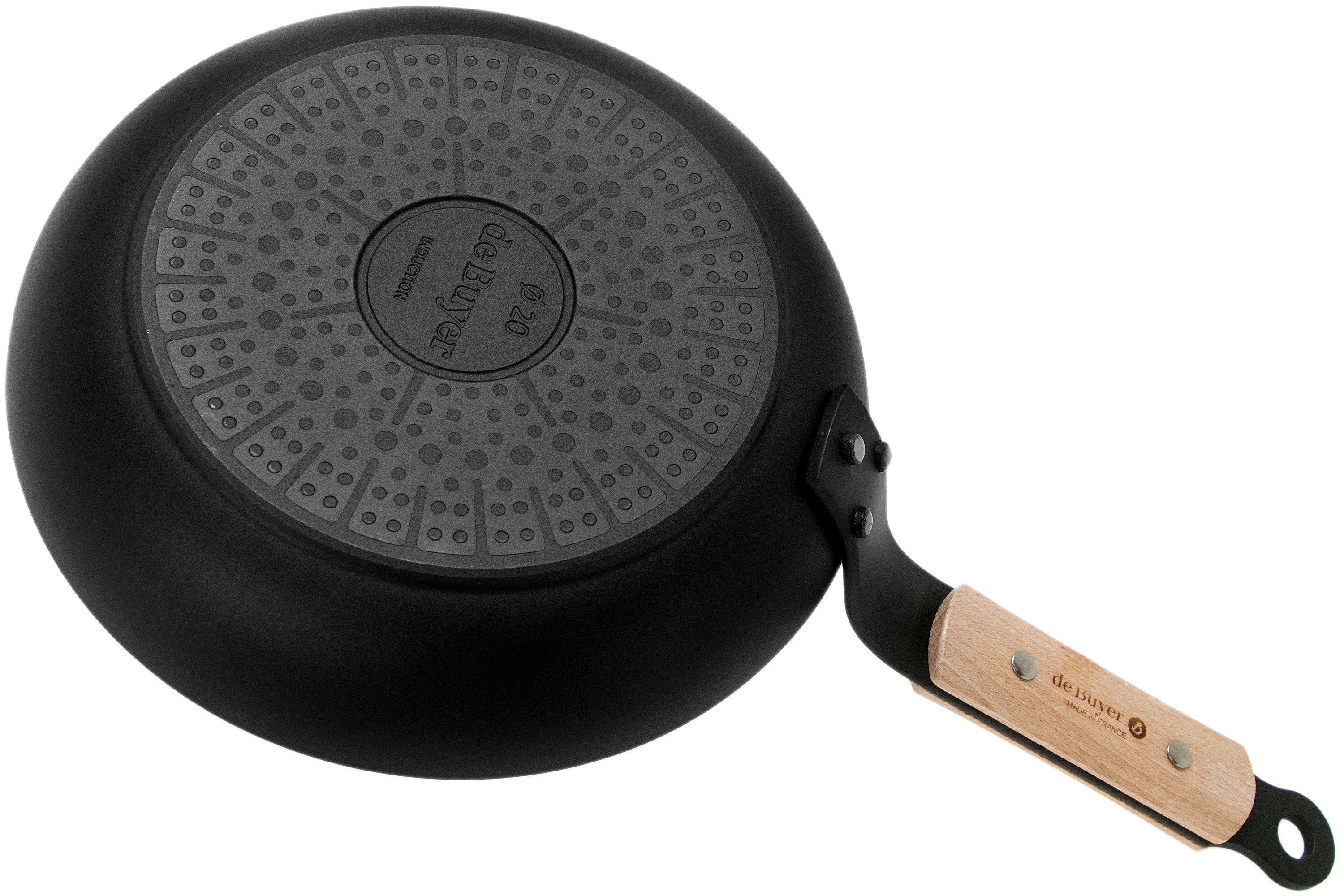 De Buyer Choc B Bois Resto Induction frying pan 20 cm, 8780.20
