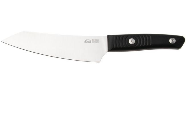 Afbeelding voor Due Cigni Coquus Home 2C2102G10 zwart G10, kengata koksmes, 18 cm