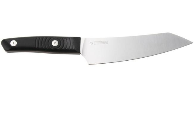 Afbeelding voor Due Cigni Coquus Home 2C2102G10 zwart G10, kengata koksmes, 18 cm