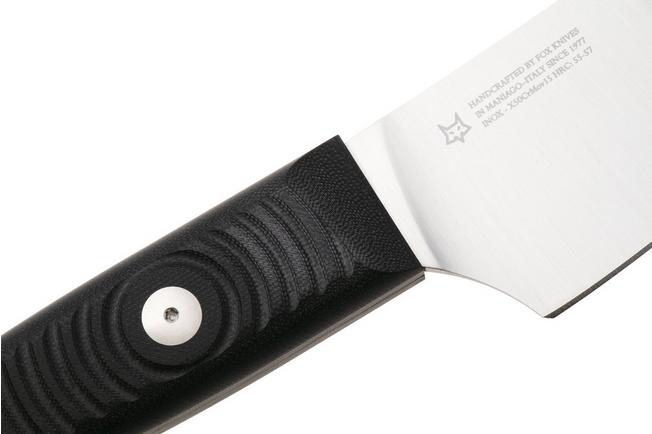Afbeelding voor Due Cigni Coquus Home 2C2102G10 zwart G10, kengata koksmes, 18 cm