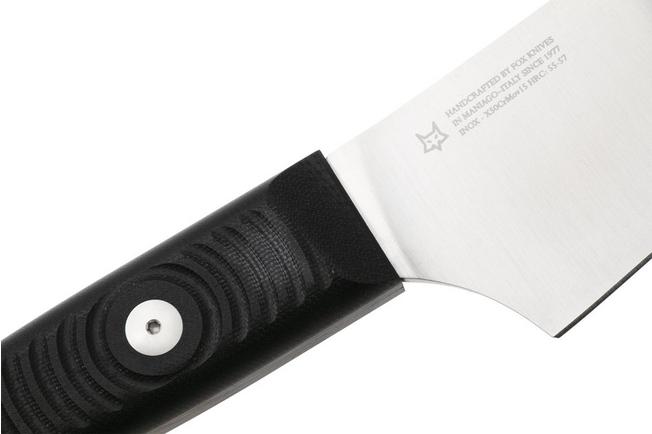 Afbeelding voor Due Cigni Coquus Home 2C2104G10 zwart G10, koksmes, 18 cm