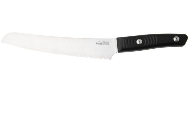 Afbeelding voor Due Cigni Coquus Home 2C2106G10 zwart G10, broodmes, 21 cm