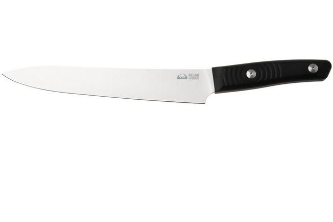 Afbeelding voor Due Cigni Coquus Home 2C2107G10 zwart G10, vleesmes, 22 cm