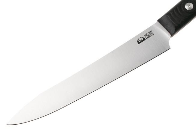 Afbeelding voor Due Cigni Coquus Home 2C2107G10 zwart G10, vleesmes, 22 cm