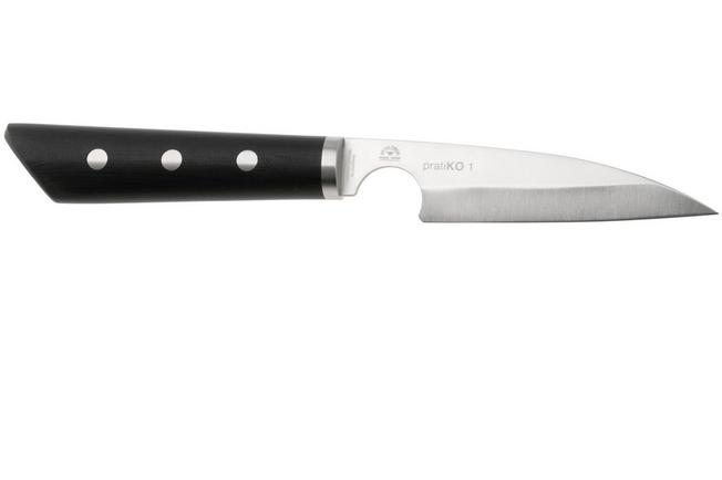Afbeelding voor Due Cigni pratiKO 1, 2C-3000 Sandvik 12C27, Black G10, officemes, 10 cm
