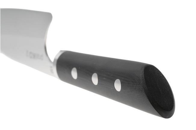 Afbeelding voor Due Cigni pratiKO 2, 2C-3001 Sandvik 12C27, Black G10, petty universeelmes, 14 cm