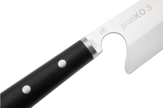 Afbeelding voor Due Cigni pratiKO 3, 2C-3002 Sandvik 12C27, Black G10, gyuto koksmes, 22 cm