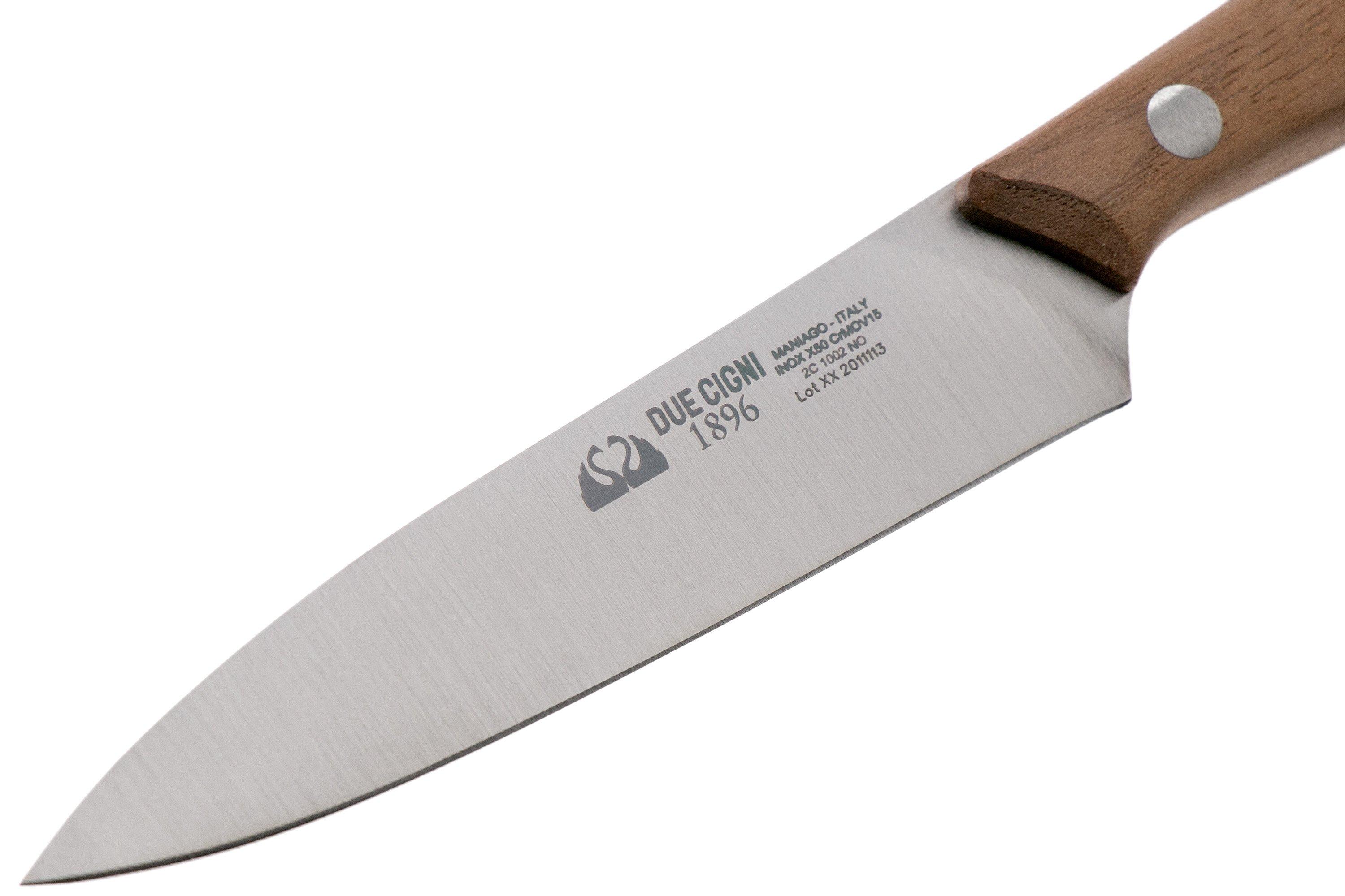 GRÄWE Spelucchino A Lama Diritta - Made In Solingen, Coltello Da Cucina In Acciaio Inox 1.4034, Manico In Gerlinol Effetto Legno, Lunghezza Lama 7,5 Cm