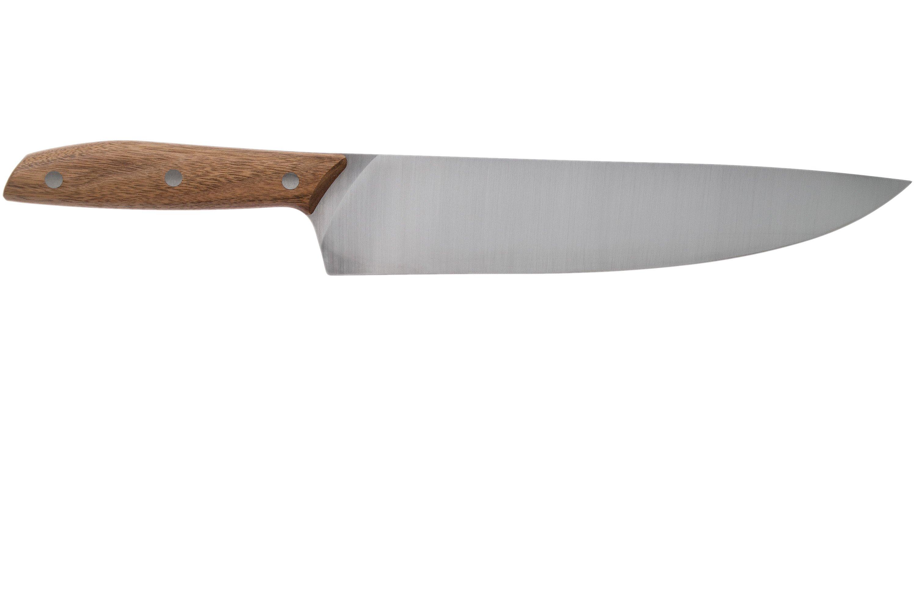 Due Cigni Cookout 1896, 2C1024NO coltello da macellaio in legno di noce 27  cm