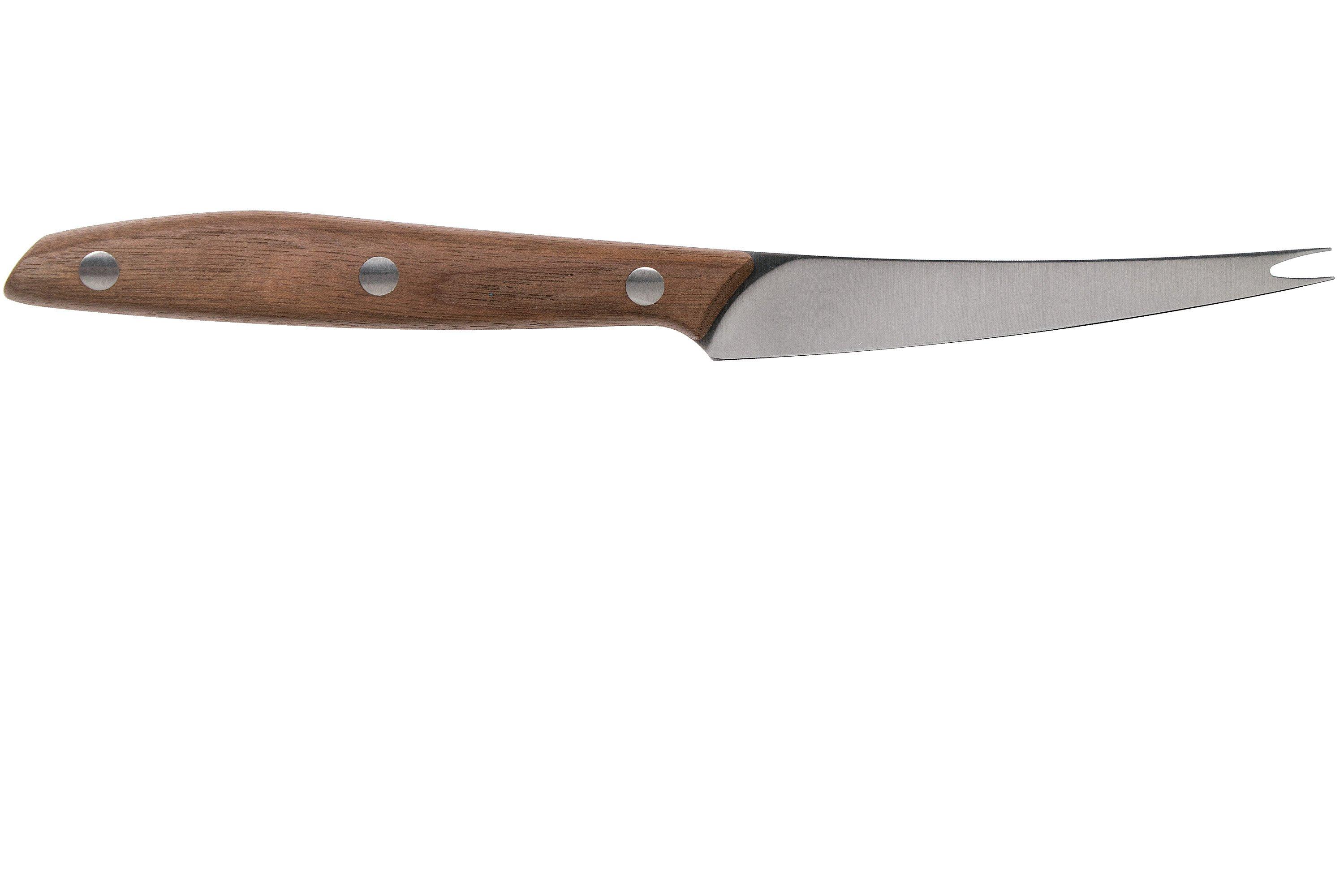 Due Cigni 1896, 2C1017NO coltello per spalmare, legno di noce