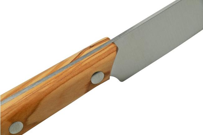 Bistecca, Coltello Bistecca LionSteel - Manico Ulivo 1 pezzo