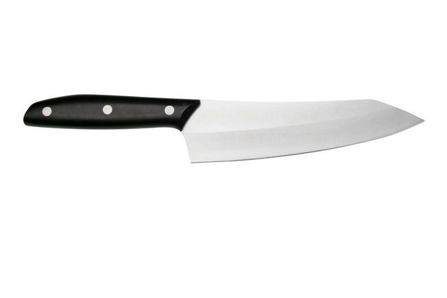 Victorinox SwissClassic 6.8083.20G cuchillo de chef con hoyuelos 20 cm,  negro