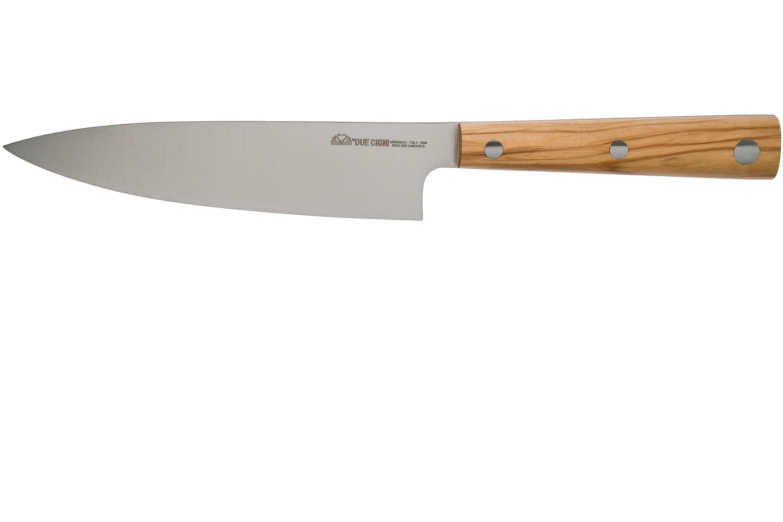 Due Cigni Chinese Chef's Knife Wood